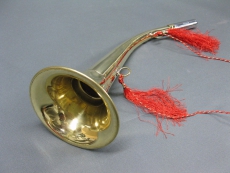 Messing Signalhorn Tröte 35 cm Brass Horn