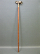 Holz Gehstock Bronze Griff asiatisch Drache Spazierstock 96 cm Walking Stick