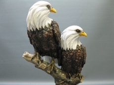 Dekoration Dekofigur Adler Weißkopfseeadler 32 cm Statue