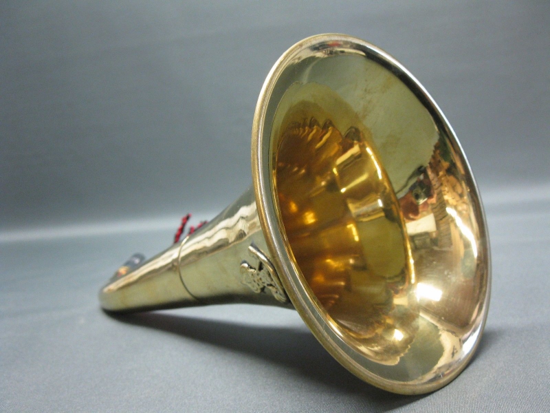 Signalhorn - Messing poliert, 27 cm