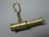 Mini Messing Fernrohr Schlüsselanhänger 4cm