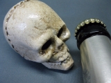 Flaschenöffner Briefbeschwerer Skull 6 cm