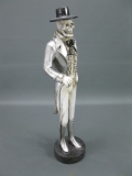 Figur Gothic Skelett 52 cm