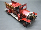 Alte Feuerwehr Blechauto 46 cm