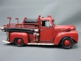 Alte US Feuerwehr Blechauto 30 cm Oldtimer