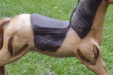 Holzpferd Schaukelpferd Karussellpferd 60 cm Pferd