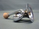 Silbernes Metall Stethoskop Hörrohr Hearing Pipe Hörverstärker 13 cm