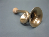 Goldenes Metall Stethoskop Hörrohr Hearing Pipe Hörverstärker 13 cm