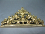Altgoldene Wandkonsole 45 cm Regal Konsole Konsole Wandpodest Antikstil