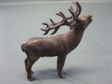 Kleiner Bronze Hirsch 11 cm 200 Gramm schwer