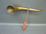 Messing Stethoskop Hörrohr Hearing Pipe Hörverstärker 38 cm mit Griff