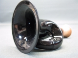 Stethoskop Hörrohr Hearing Pipe Hörverstärker 13 cm Metall schwarz lackiert