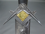 Edler Brieföffner Freimaurer Masonic Templer Tempelritter 40 cm 350 Gramm