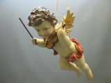 Schwebeengel Engel Putto 45 cm Deko Figur Engel mit Geige